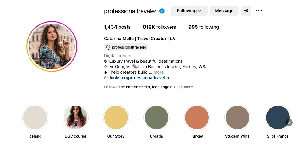 Optimize your Instagram profile to be easily found